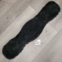 Sheepskin & Cotton Quilt Dressage Girth, 2x D Rings *vgc, clean, hair, dust?dirt, snags

