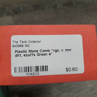 Plastic Mane Comb *vgc, v. mnr dirt, scuffs
