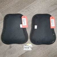 2 Memory Foam Front Boot Liner Replacements, bag *gc, clean, residue, faded, rubs, pilly edges, hairy velcro
