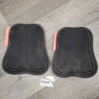 2 Memory Foam Front Boot Liner Replacements, bag *gc, clean, residue, faded, rubs, pilly edges, hairy velcro
