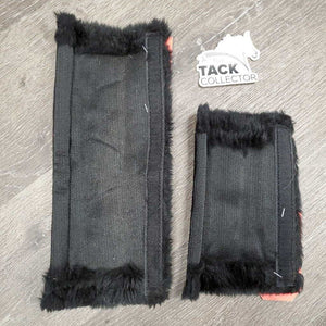 2 Memory Foam Front Boot Liner Replacements, bag *gc, clean, residue, faded, rubs, pilly edges, hairy velcro