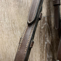 FS Rsd Monocrown Figure 8 Bridle *vgc/gc, clean, residue, hairy, sticky spots, pulled lining, dirty fleece, scraped edges
