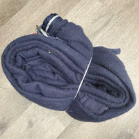 Fleece Cooler, embroidery, tail *gc/fair, clean, hair, pilly
