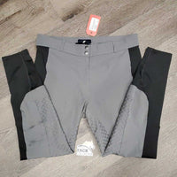 Sticky Full Seat Riding Tight Breeches *vgc, curled inner waist, mnr stains
