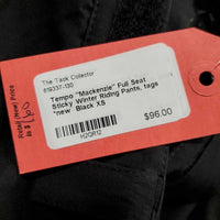 "Mackenzie" Full Seat Sticky Winter Riding Pants, tags *new
