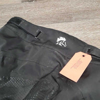 "Mackenzie" Full Seat Sticky Winter Riding Pants *xc. mnr dirt?stain, edge rubs
