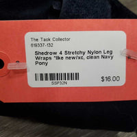4 Stretchy Nylon Leg Wraps *like new/xc, clean
