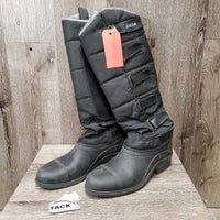 Pr Fleece Lined Winter Boots *vgc, mnr hair, dirt
