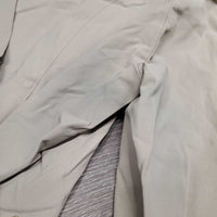 Euroseat Breeches *gc, v.discolored seat & legs, seam puckers, stains, thin & pulled seat seams