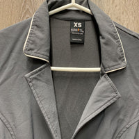 Technical Show Jacket, zipper, snaps *gc, seam puckers
