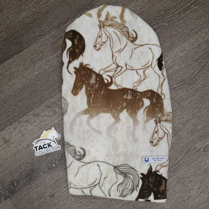 Fleece Helmet Bag, drawstring *xc, clean, mnr hairy, dirty?stained string