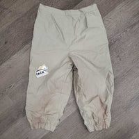 Rain Pants *gc/fair, stained, dingy, hairy, seam pucker
