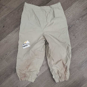 Rain Pants *gc/fair, stained, dingy, hairy, seam pucker