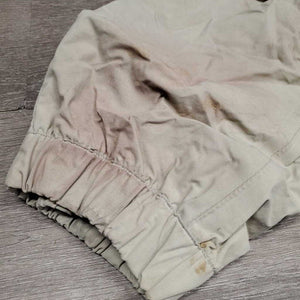 Rain Pants *gc/fair, stained, dingy, hairy, seam pucker