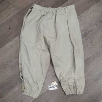 Rain Pants *gc/fair, stained, dingy, hairy, seam pucker
