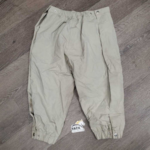 Rain Pants *gc/fair, stained, dingy, hairy, seam pucker
