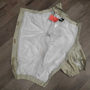 Rain Pants *gc/fair, stained, dingy, hairy, seam pucker