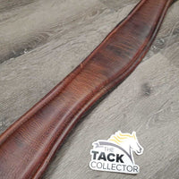 Leather Girth, 1x els *gc, creases, mnr scratches, hair, rubs, scraped edges, stains, older
