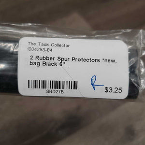 2 Rubber Spur Protectors *new, bag