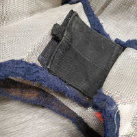 Hvy Mesh Fly Mask, Ears *fari/gc, snags, clean, rubs, clumpy, hairy, seam rubs

