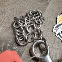SS Waterford Pelham Bit, chain *vgc, clean, mnr scratches
