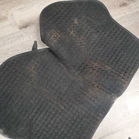 Microsuede Jumper Saddle Pad *gc, hairy, mnr dirt
