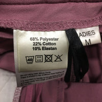 Hvy Euroseat Breeches *gc/fair, snags, rubs, pills, stains, v.discolored seat legs, curled inner waist
