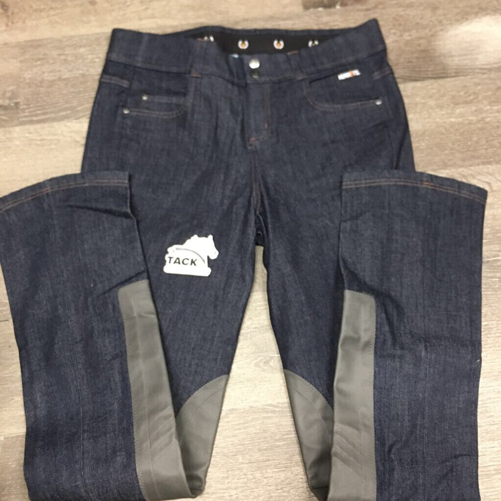 Boot Cut Denim Breeches *xc/like new