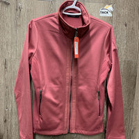 Light Fleece Jacket, zipper *xc/vgc, mnr clumpy
