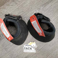 Pr Wrap Around Neoprene Bell Boots, velcro *gc/fair, clean, velcro: v.hairy, sandy & frayed
