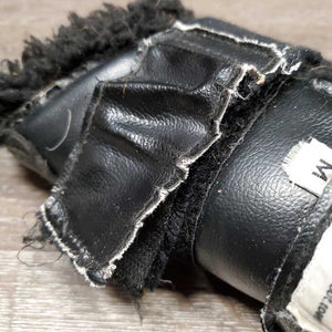 Closed Front & Hind Boots, velcro *gc/fair, clean, v.clumpy, hairy, faded, velcro: curled, hairy & weak