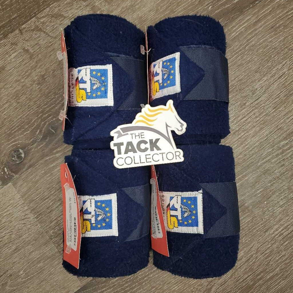 4 Fleece Polo Wraps *gc, clean, hairy, clumpy