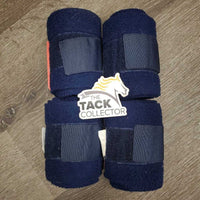 4 Fleece Polo Wraps *gc, clean, hairy, clumpy
