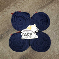 4 Fleece Polo Wraps *gc, clean, hairy, clumpy
