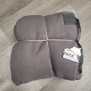 Fleece Cooler, detach belly straps, 0 legs/tail *fair, dirt, shavings, hairy, tears, v.pilly