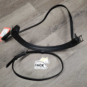 Dressage Crank Noseband, Flash *NO Chin strap - buckles, like new, mnr stain