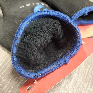Pr Work - Yard Gloves, Rubber Bottoms *gc, mnr snags, threads, dirt, rubs & pills
