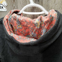 "Prairie" Sweatshirt Hoodie *no String, vgc, mnr pilly, faded & rubs
