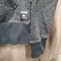 Sweatshirt Hoodie Jacket, Zipper *gc, mnr faded, rubs & hair, older

