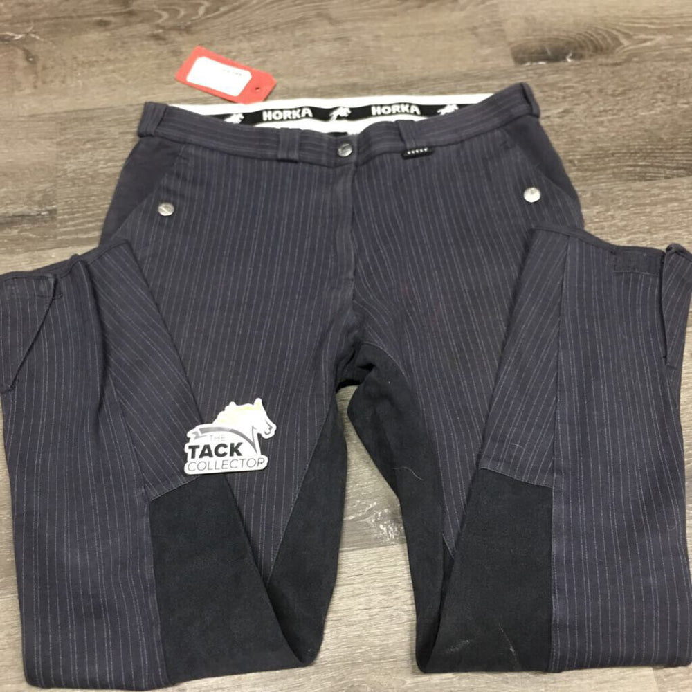 Hvy Full Seat Breeches *vgc, mnr hair, faded, older
