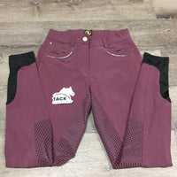Full Sticky Seat Breeches *gc, mnr hair, seam & waist puckers, rubbed seat stickies
