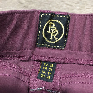 Full Sticky Seat Breeches *gc, mnr hair, seam & waist puckers, rubbed seat stickies
