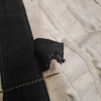Adult Equine Hernia and Post-Surgical Pressure Belt, Hvy Canvas *gc, hairy, clean, rubs, hairy velcro, TORN strap
