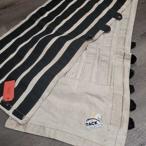 Adult Equine Hernia and Post-Surgical Pressure Belt, Hvy Canvas *gc, hairy, clean, rubs, hairy velcro, TORN strap