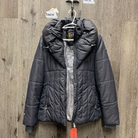 Quilt Winter Jacket, High Neck *xc
