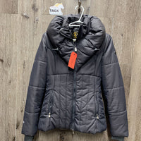 Quilt Winter Jacket, High Neck *xc
