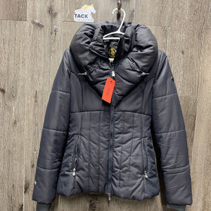 Quilt Winter Jacket, High Neck *xc