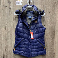 Quilt Winter |Bomber Jacket, Zipper, buttons *vgc, clean, pilly/rubbed waist cuff
