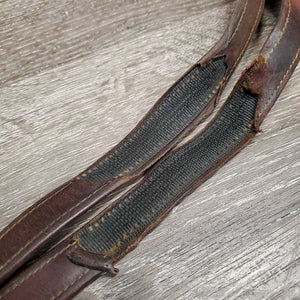 Soft Stirrup Leathers *fair, v.torn & peeled, split holes, residue, dents, rubs