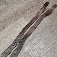 Soft Stirrup Leathers *fair, v.torn & peeled, split holes, residue, dents, rubs
